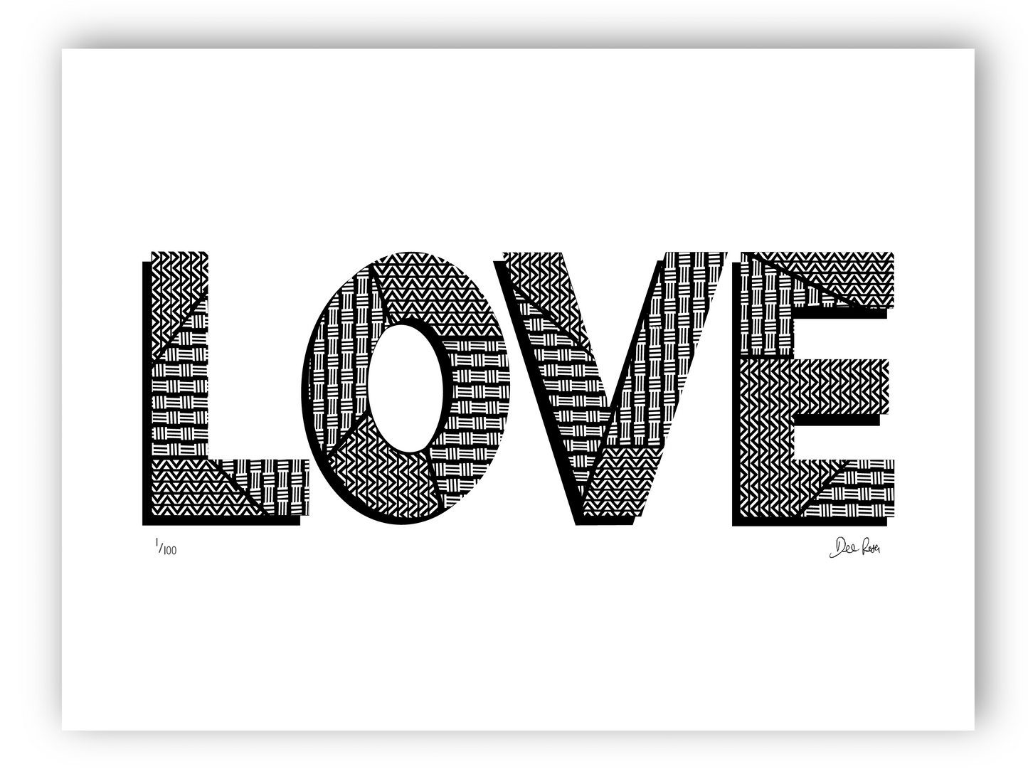 Love Black & White *Limited Edition*
