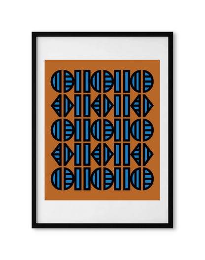 Semi Circles Lines Triangles 3