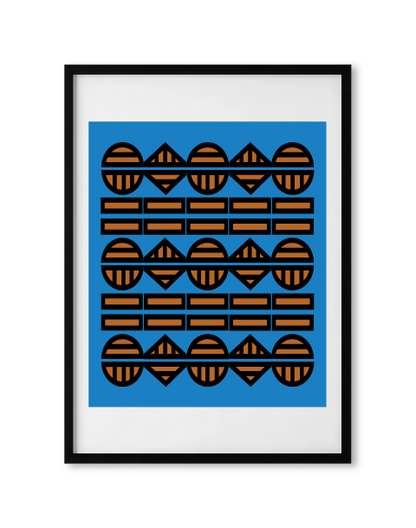 Semi Circles Lines Triangles 4