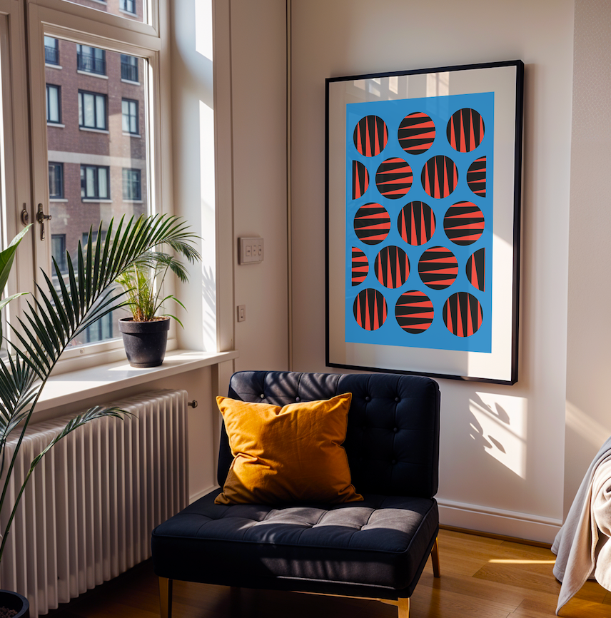 Zebra Large Circles 1