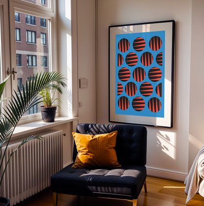 Zebra Large Circles 1