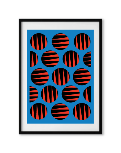 Zebra Large Circles 1
