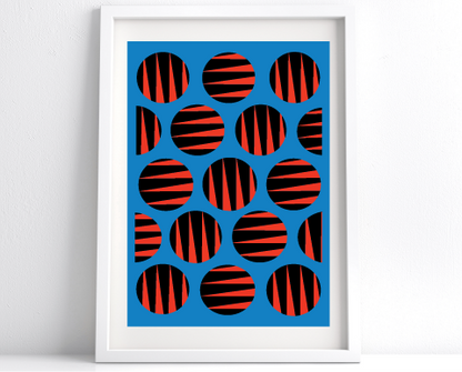 Zebra Large Circles 1