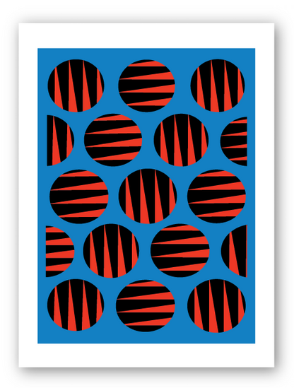 Zebra Large Circles 1