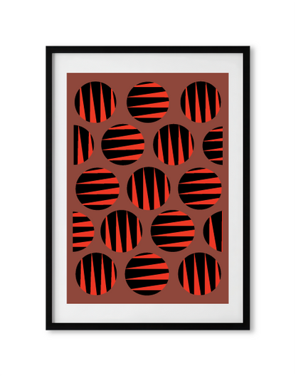 Zebra Tiger Large Circles 2