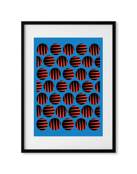 Zebra Tiger Small Circles