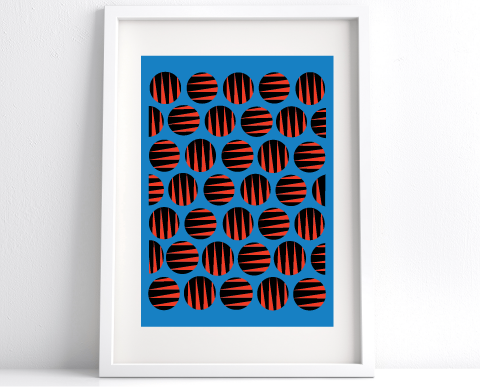 Zebra Tiger Small Circles