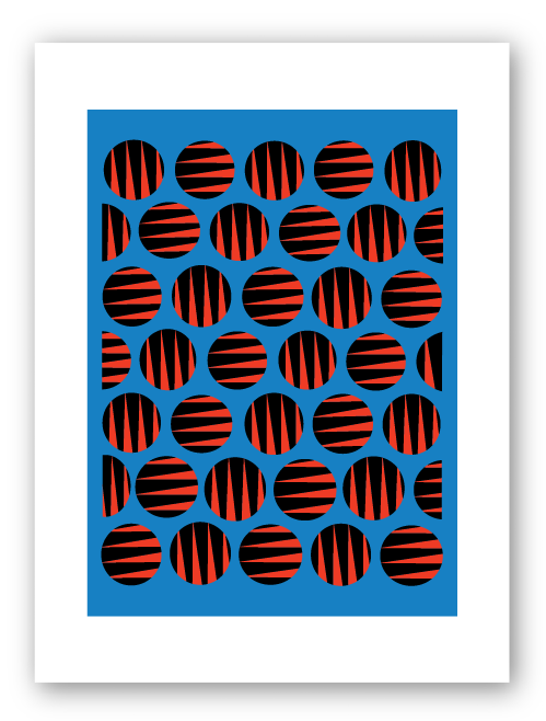 Zebra Tiger Small Circles