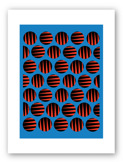 Zebra Tiger Small Circles